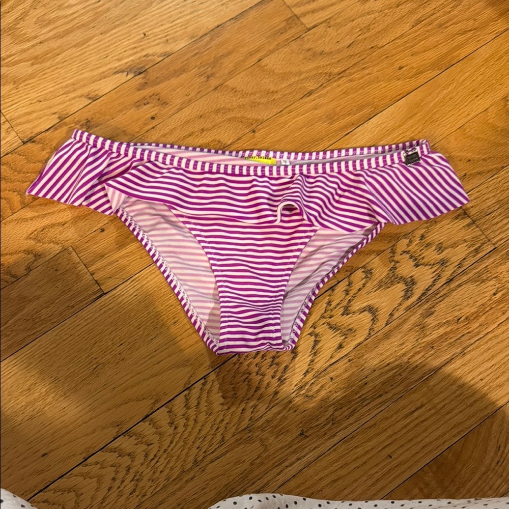 River Island White and Purple Bikini